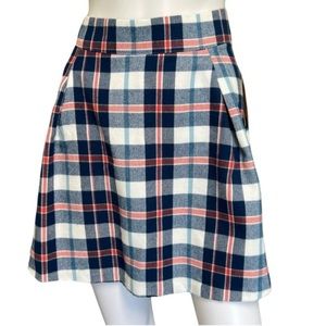 NWT 𝘾𝙤𝙥𝙥𝙚𝙧 𝙆𝙚𝙮 Skirt Plaid Juniors/Misses XL